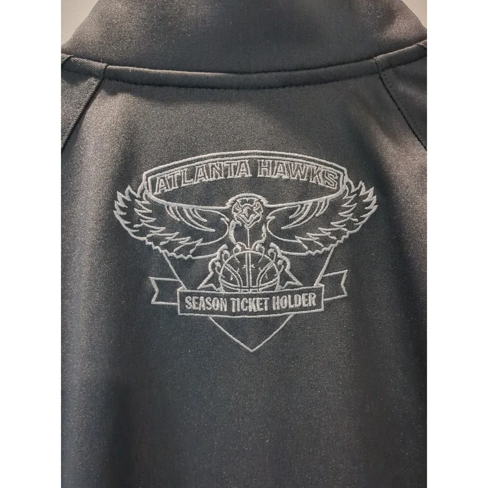 Atlanta Hawks Adidas Mens Black Member Since‎ 1968 Zip Jacket Size Medium